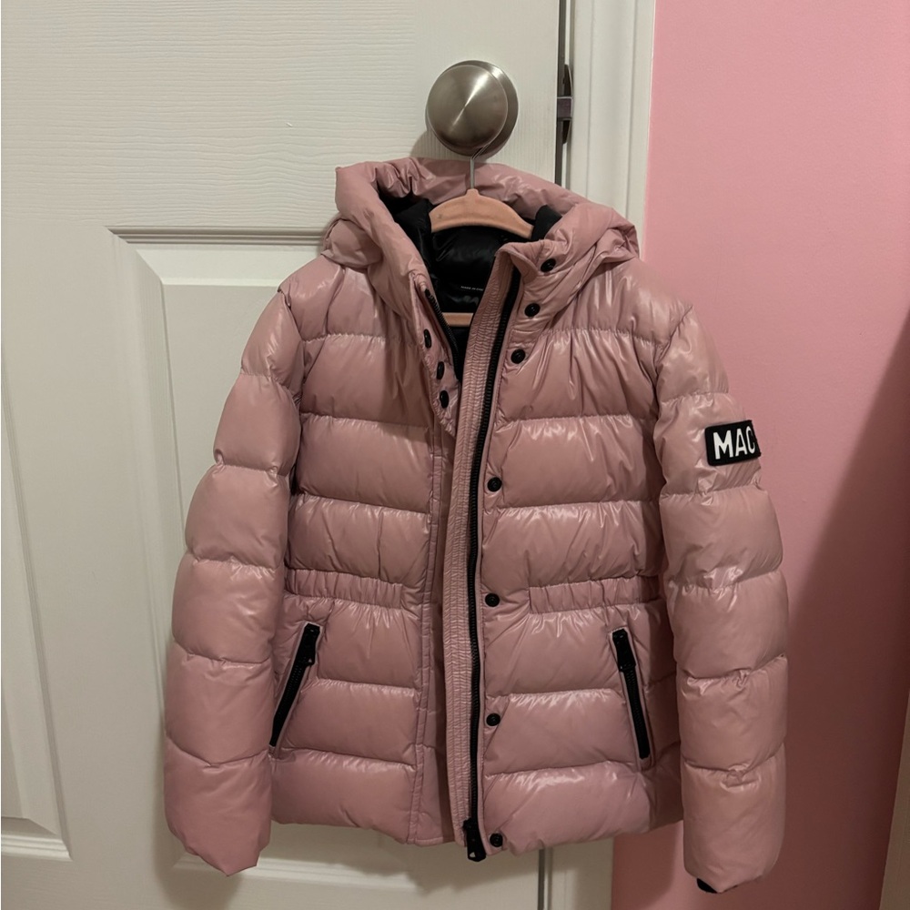 Kids pink Mackage winter coat purchased from Saks size 4